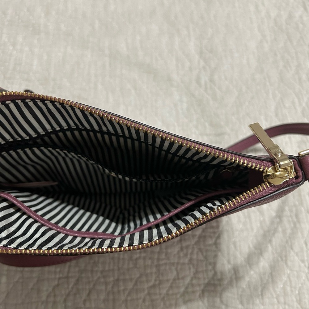 Kate Spade Dark Mauve Crossbody Bag with Adjustable Strap - Picture 4 of 4